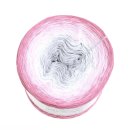 LiLu´s Farbverlaufsgarn Rosenwölkchen Anemone außen 3fach - 150g/750m