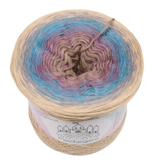 Bobbel Magische Erde Beige außen-4fach - 200g/760m