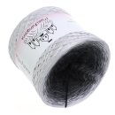 Farbverlaufsgarn Schwarzer Kater Schwarz außen 4fach - 250g/950m