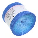 Farbverlaufsgarn Meeresrauschen Aqua außen 4fach - 300g /1140m