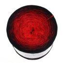 Farbverlaufsgarn Feuerteufel Kirsche außen 3fach - 150g/750m