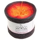 Bobbel - Lavastein Anthrazit außen 4fach - 200g/760m