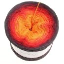 Bobbel - Lavastein Anthrazit außen 4fach - 200g/760m