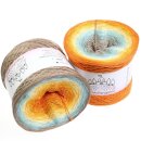 Bobbel - Beachparty Cognac außen 3fach - 400g/2000m
