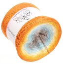 Bobbel - Beachparty Cognac außen 3fach - 400g/2000m