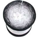 Bobbel - Black & White Schwarz außen 3fach - 400g/2000m