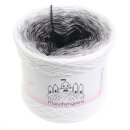 Bobbel - Black & White Schwarz außen 3fach - 400g/2000m