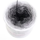 Bobbel - Black & White Schwarz außen 3fach - 400g/2000m