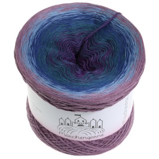 Bobbel - Jupiter Violett außen 4fach - 250g/950m