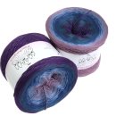 Bobbel - Jupiter Violett außen 4fach - 250g/950m