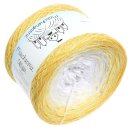 Bobbel Mystery White Yellow mit Glitzer 4fach - 400g /1520m