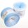 Bobbel Himmelblau Aqua außen-4fach - 300g /1140m