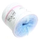 Bobbel Himmelblau Aqua außen-3fach - 200g/1000m
