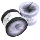 Bobbel Zertanzte Schuhe Stahl außen-3fach - 150g/750m