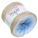 Bobbel Neptun Beige außen-4fach - 200g/760m