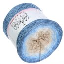 Bobbel Neptun Taubenblau außen-3fach - 150g/750m