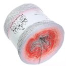 Bobbel Pfirsichblüte Beton außen-3fach - 150g/750m