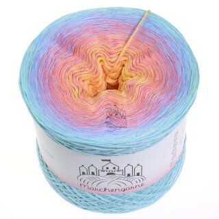 Bobbel Crazy 33 Pistazie außen-4fach - 300g /1140m