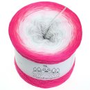 Bobbel Poppy Neonpink außen-4fach - 300g /1140m