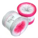 Bobbel Poppy Neonpink außen-4fach - 300g /1140m