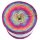 Farbverlaufsgarn Feuerwerk Neonpink Multicolour Glitzer 4fach - 1000g / 3800m