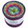 Farbverlaufsgarn Feuerwerk Schwarz + Glitzer Multicolour  4fach - 500g / 1900m