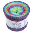 Farbverlaufsgarn Feuerwerk Riviera + Glitzer Multicolour   4fach - 400g / 1520m