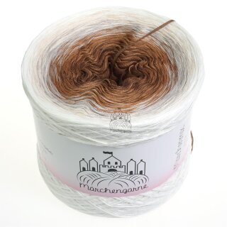 Bobbel Coconut Wollweiß außen-3fach - 200g/1000m