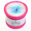 Bobbel Sommerhut Neonpink außen-4fach - 300g /1140m