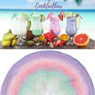 Farbverlaufsgarn Cocktailbar