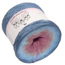 Bobbel Wintertanz Taubenblau außen-4fach - 300g /1140m