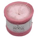 Bobbel Rosa Wölkchen Pastell Rosa außen-4fach - 400g /1520m