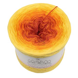 Bobbel Abenddämmerung Gold außen-4fach - 300g /1140m