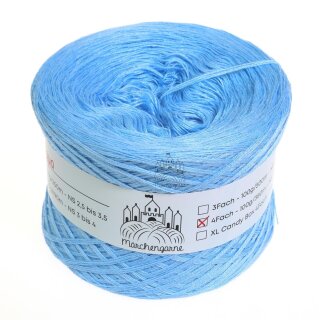 Bobbel Uni Aqua 4 Fach - 200g  -760m