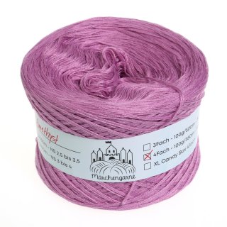 Bobbel Uni Amethyst 3 Fach - 100g - 500m