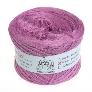 Bobbel Uni Amethyst 4 Fach - 50g - 190m