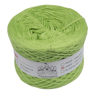 Bobbel Uni Blattgrün 3 Fach - 200g - 1000m
