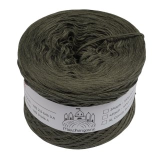 Bobbel Uni Khaki 4 Fach - 200g  -760m