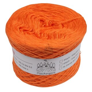 Bobbel Uni Mango 4 Fach - 50g - 190m