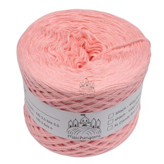 Bobbel Uni Rose 3 Fach - 100g - 500m