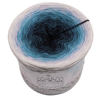 Bobbel Infinity Hellgrau außen-3fach - 150g/750m