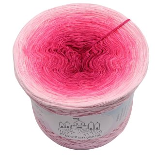 Bobbel Fruchtbombe Baby Rosa außen-4fach - 200g/760m