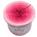 Bobbel Fruchtbombe Hot Pink außen-4fach - 300g /1140m