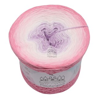 Bobbel Feenstaub Rosa außen-4fach - 400g /1520m