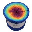 Farbverlaufsgarn Lollipop - Enzian außen 4fach -...