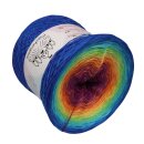 Farbverlaufsgarn Lollipop - Enzian außen 4fach - 400g / 1520m