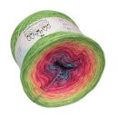 Bobbel Crazy 11 Froschgrün außen-4fach - 400g /1520m