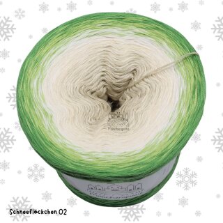 Bobbel Schneeflöckchen 02 3fach - 150g/750m