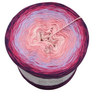 Bobbel Miesmuschel Lila außen -3fach - 200g/1000m
