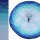Bobbel Blaues Wunder mit Glitzer Irisé Hellblau außen-4fach - 300g /1140m